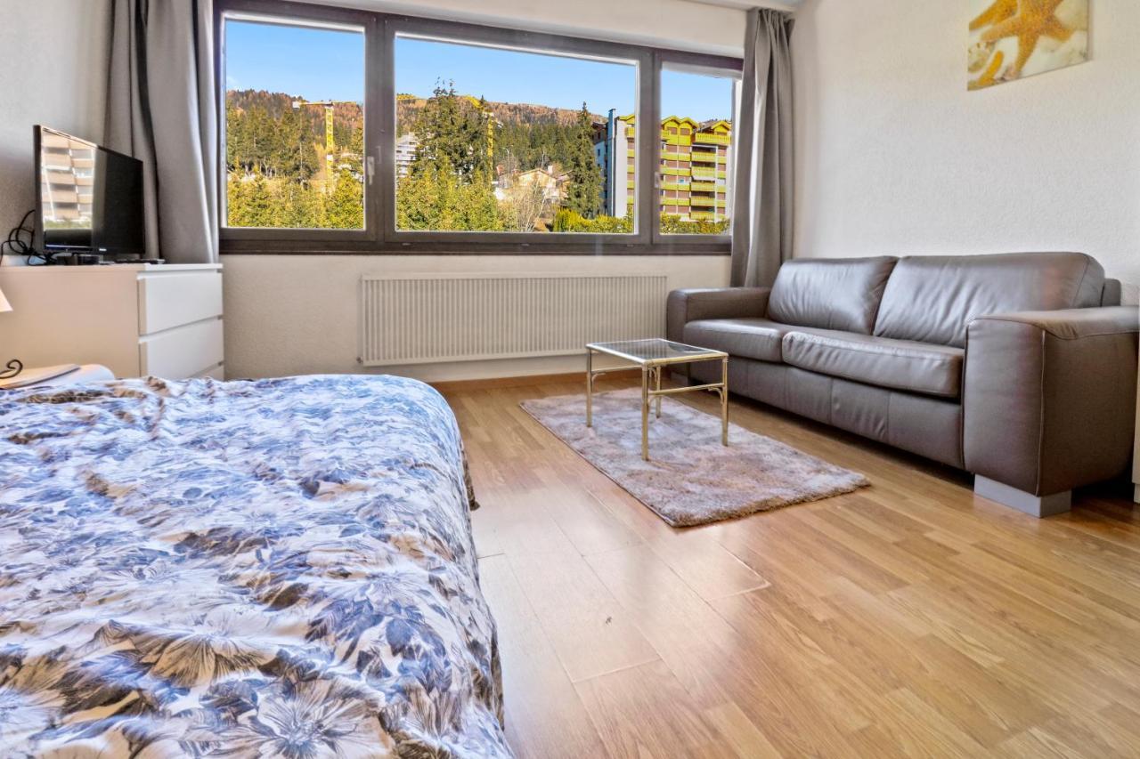 Studio Cosy Au Centre De كرانز مونتانا المظهر الخارجي الصورة