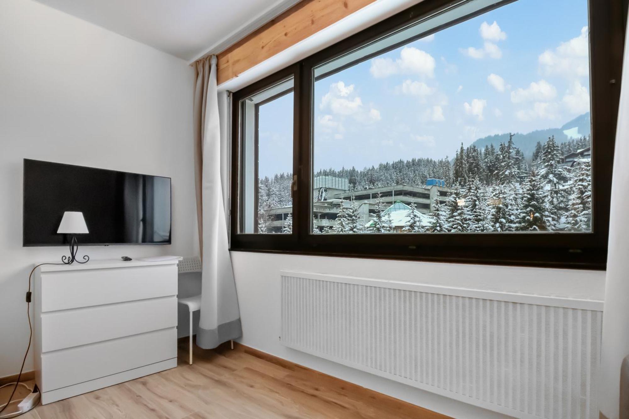 Studio Cosy Au Centre De كرانز مونتانا المظهر الخارجي الصورة
